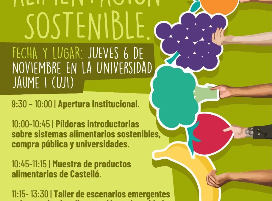 Jornada: “Las universidades impulsan la alimentación sostenible”